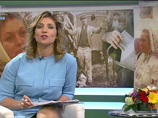 Crestfallen Hungría TV Host