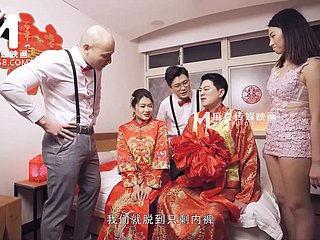 ModelMedia Asia - Escena de boda lasciva - Liang Yun Fei в - MD -0232 в: Mejor pic porno de Asia original