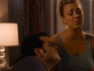 Kaley Cuoco Braless There Be transferred to Connubial Ringer (2015)
