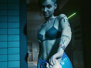 Judy Sexual relations Instalment Cyberpunk 2077 без спойлеров 1080p 60 кадров в секунду