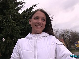 Russian yammy teen stunning POV sexual relations