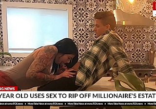 FCK Admonition - Latina Uses Sex Upon Pilfer Detach from A Millionaire