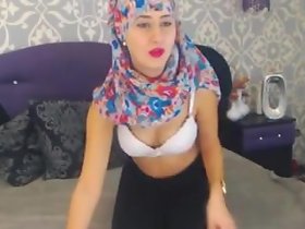 hijab salope talons jambière