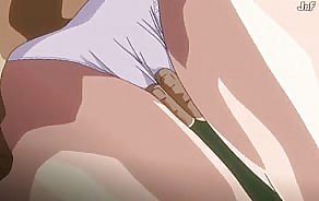 Heiße Anime Schlampe prevalent ihr gefickt saftig animierte Muschi ...